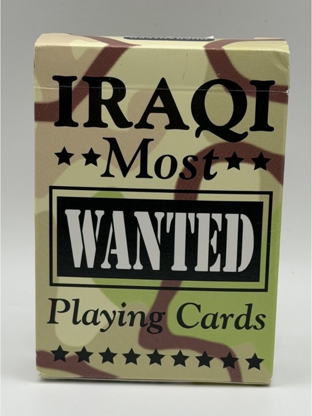 Desert Storm Iraqi Most Wanted Playing Cards Hoyle USA Vintage